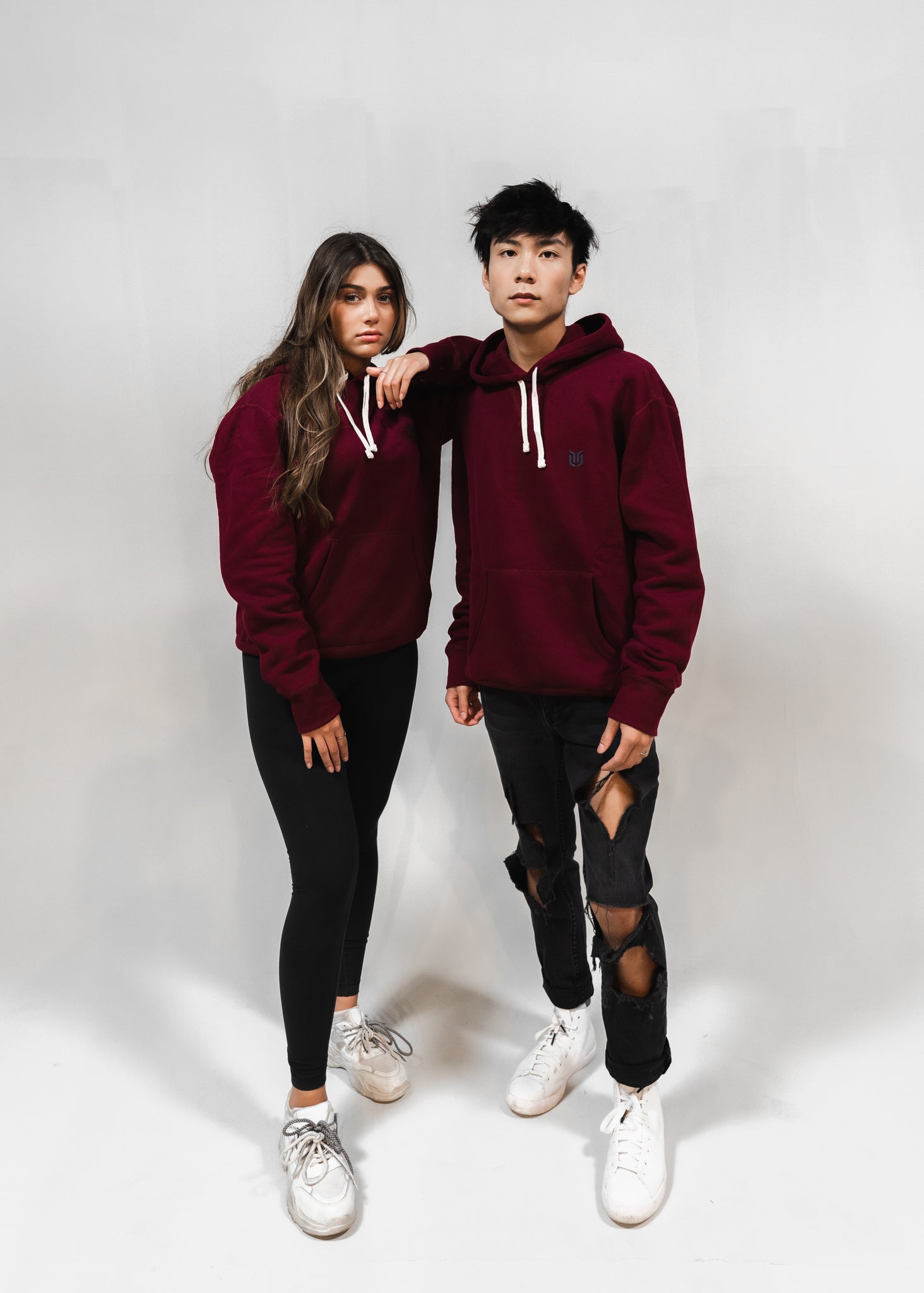 MEN'S ROUGE BURGUNDY HOODIE