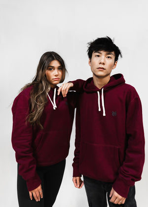 MEN'S ROUGE BURGUNDY HOODIE