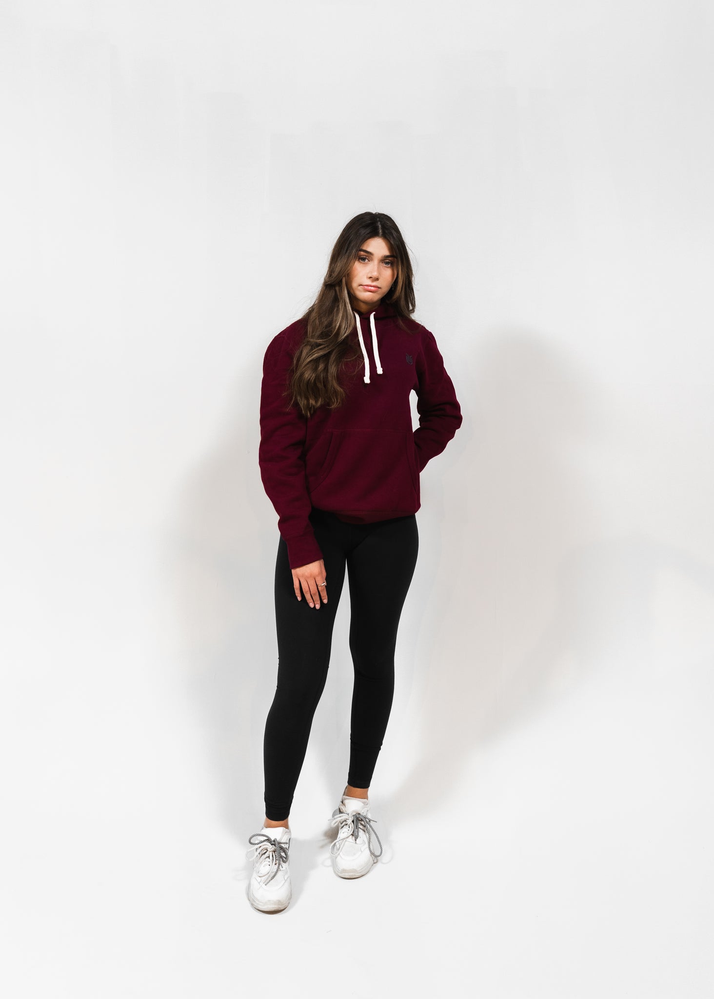 WOMEN'S ROUGE BURGUNDY HOODIE