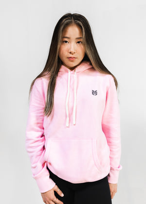 Womens blush pink online hoodie