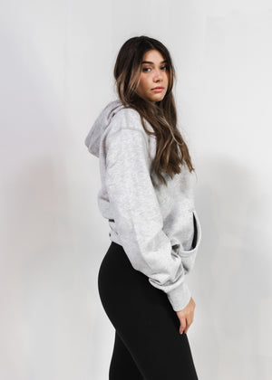 WOMEN'S STONE GREY CLASSIC PULLOVER