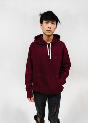 MEN'S ROUGE BURGUNDY HOODIE