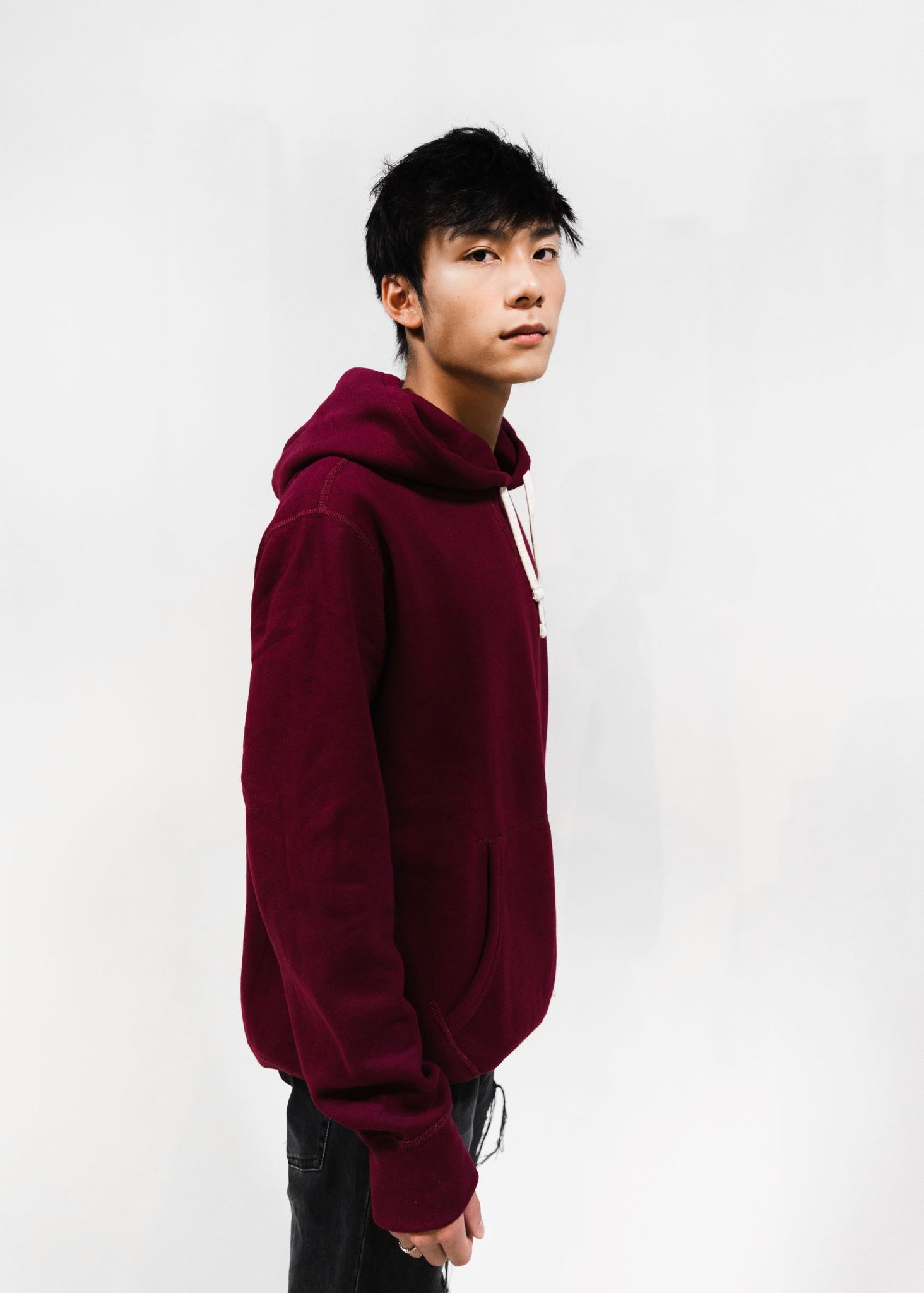 MEN'S ROUGE BURGUNDY HOODIE